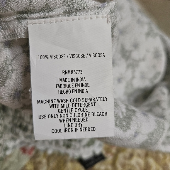 ONeill Womens Johnny Bridgette Ditsy Beach Pant ⛱️ Color is Aloe Size is Small!! - Picture 7 of 13